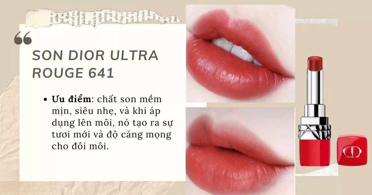 Son Dior Ultra Rouge 641