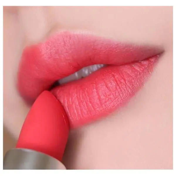 Son MAC Powder Kiss Lipstick Mandarin O màu 308 hồng san hô