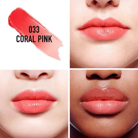 Son Dưỡng Dior Addict Lip Glow Màu 033 Coral Pink
