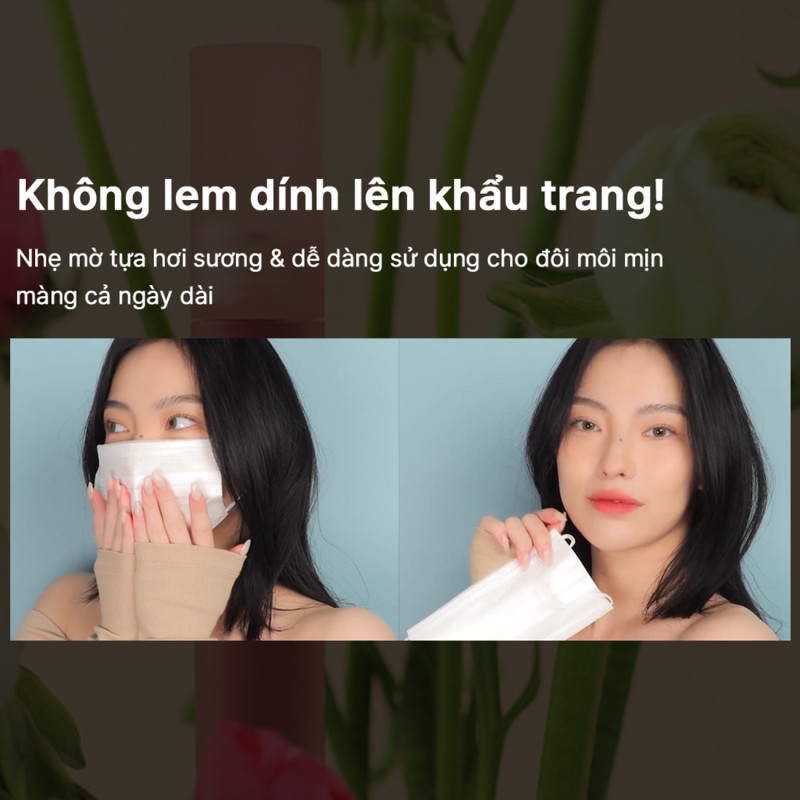 Son Kem 3CE Blur Water Tint - Son lì, mịn mượt nhẹ môi - Ảnh 3