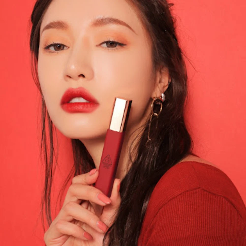 3CE Cloud Lip Tint - Macaron Red
