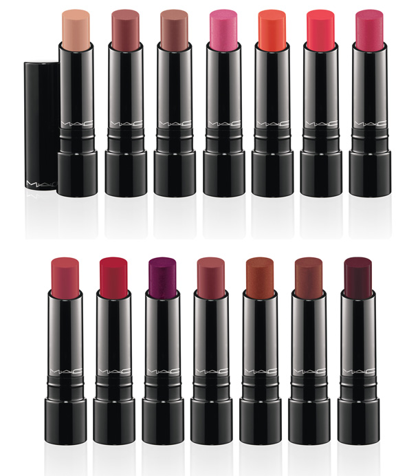 Bảng màu son MAC - MAC Sheen Supreme