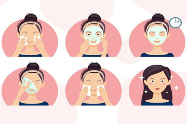 Các bước chăm sóc sau đắp mặt nạ