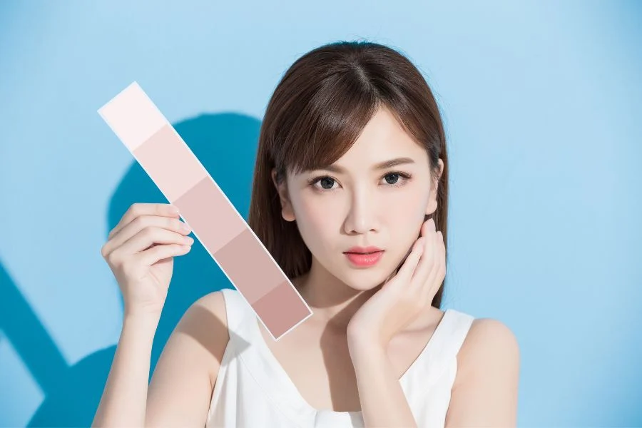 Lựa chọn màu son dựa trên sắc tố da và màu tóc