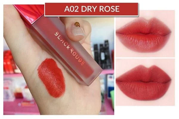 Son Black Rouge A02 là màu gì?