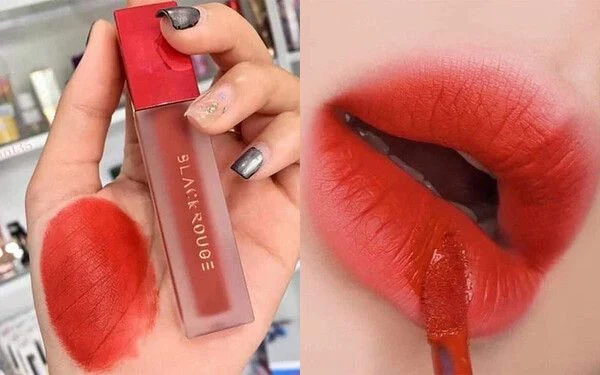 Black Rouge A05 có chất son mềm mịn, dễ tán trên môi Black Rouge A05 có chất son mềm mịn, dễ tán trên môi