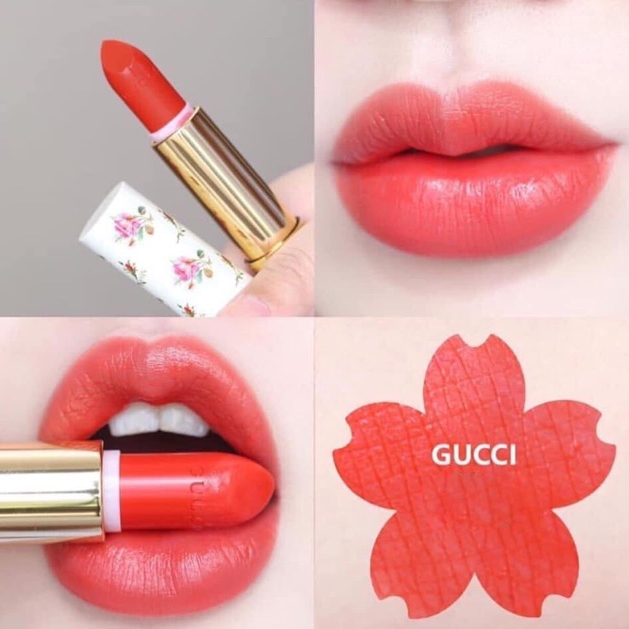 Son lì Gucci màu 500 Odalie Red Matte Son lì Gucci màu 500 Odalie Red Matte