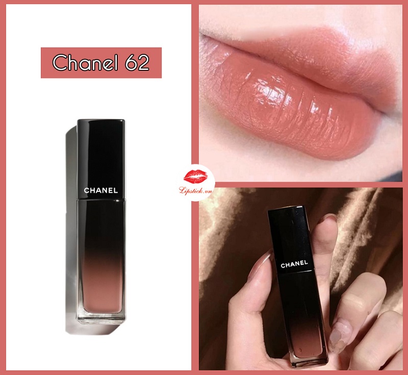 Son kem Chanel 62 Still - Màu trà sữa caramel Son kem Chanel 62 Still - Màu trà sữa caramel