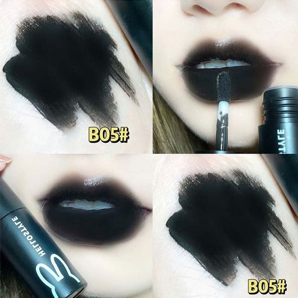 Lưu ý khi sử dụng son môi màu đen Lưu ý khi sử dụng son môi màu đen