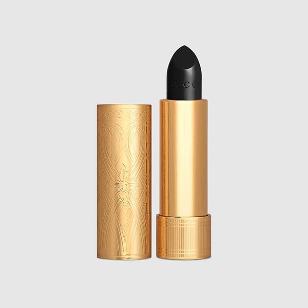 Son màu đen tuyền Gucci 700 Crystal Black Satin Lipstick Son màu đen tuyền Gucci 700 Crystal Black Satin Lipstick