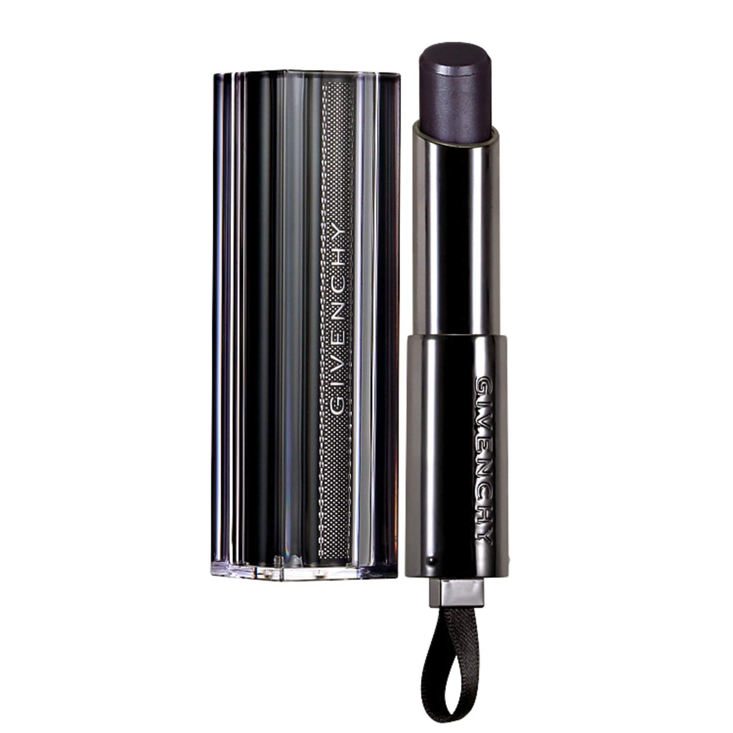 Son màu đen Givenchy Rouge Interdit Vinyl Extreme Shine Lipstick in Noir Revelateur Son màu đen Givenchy Rouge Interdit Vinyl Extreme Shine Lipstick in Noir Revelateur