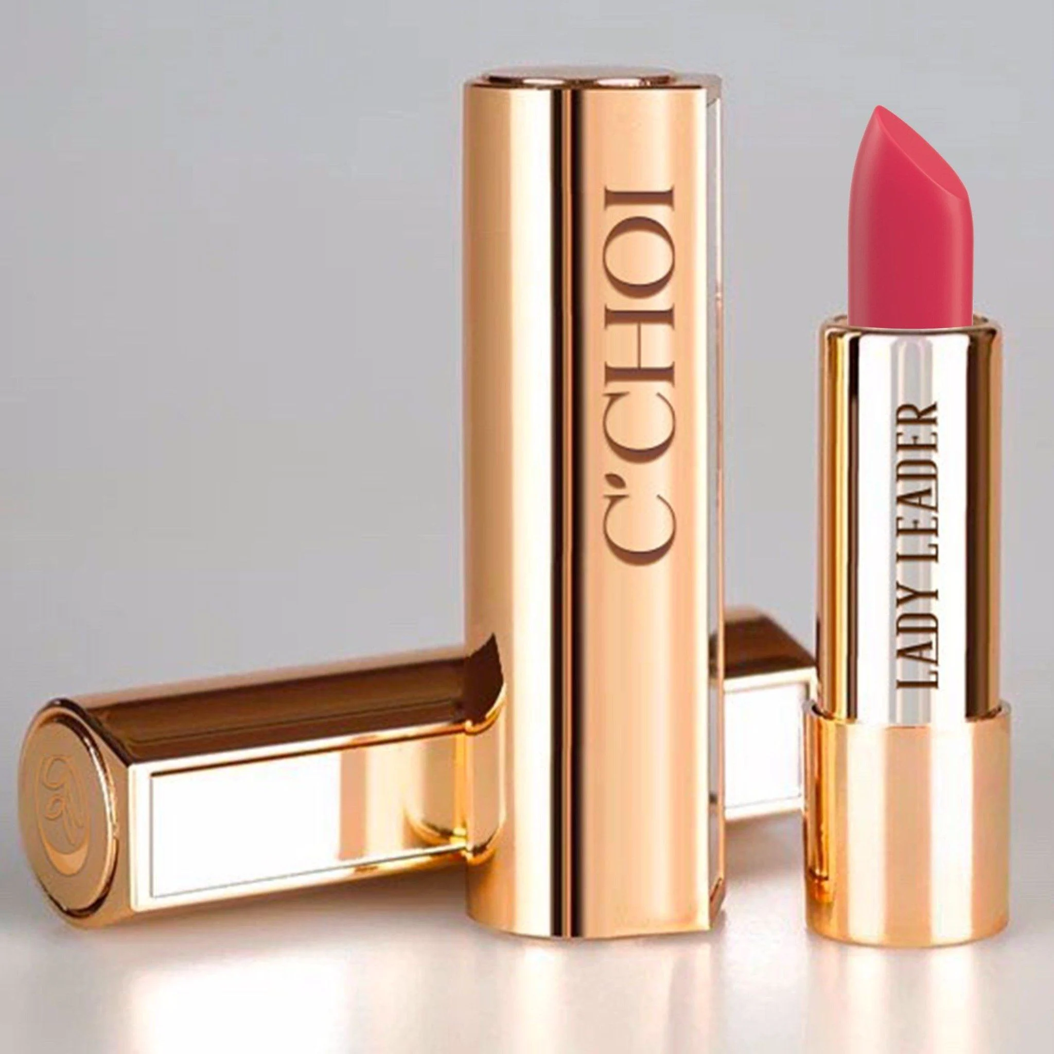 Son sáp màu hồng baby C'Choi Lady Leader màu 04