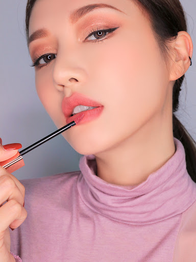 Son kem 3CE màu hồng baby Cutesicle Cloud Lip Tint Cutesicle