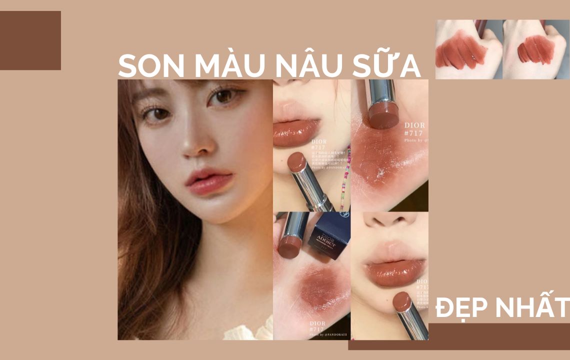 Son màu nâu sữa là gì? Son màu nâu sữa là gì?