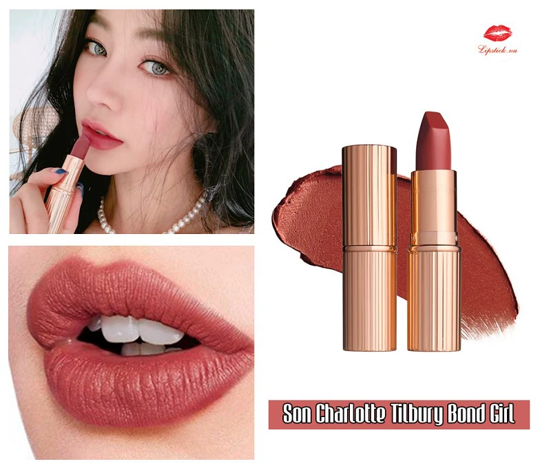 Son Charlotte Tilbury Matte Revolution màu Bond Girl