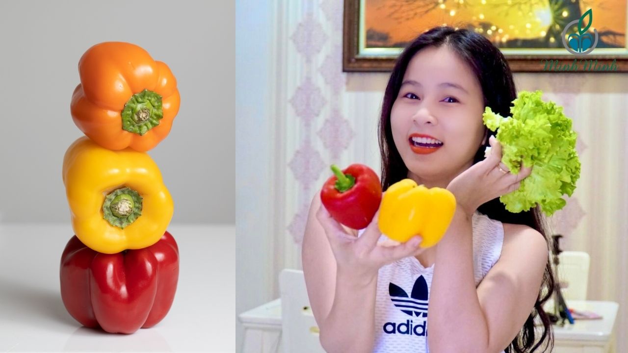 Ăn ớt chuông để trắng da