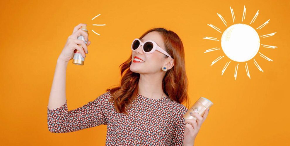 Sử dụng kem chống nắng