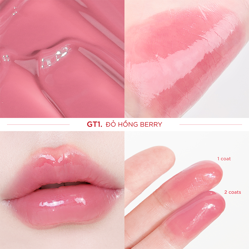 Son Bóng Pha Lê Căng Mọng, Bền Màu Merzy Bisous Glowy Gel Tint 4g - Ảnh 6