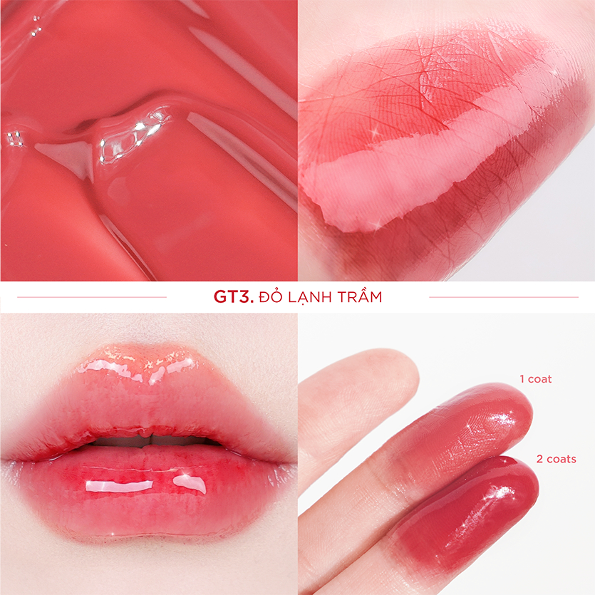Son Bóng Pha Lê Căng Mọng, Bền Màu Merzy Bisous Glowy Gel Tint 4g - Ảnh 7