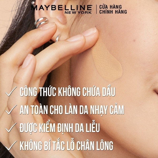 Ưu điểm nổi bật của kem nền Fit Me 30ml và phấn phủ kiềm dầu 16H Fit Me Maybelline New York 6g