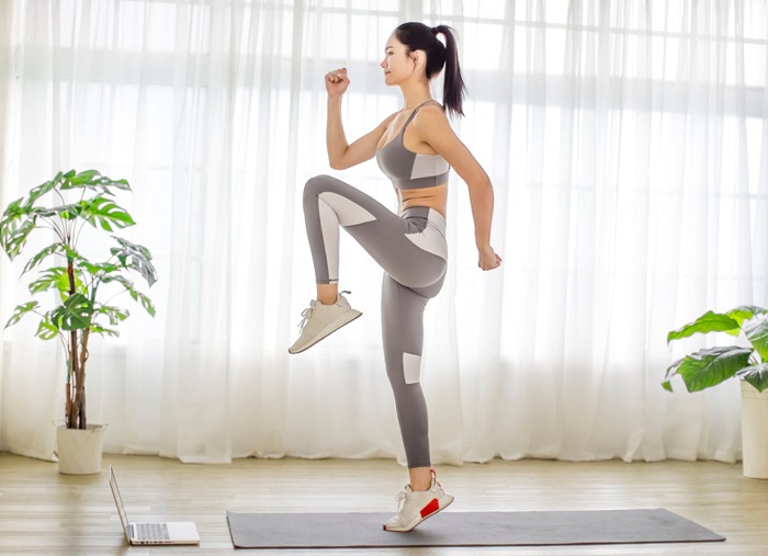Bài tập aerobic giảm mỡ bụng