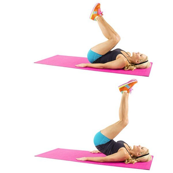 Gập bụng ngược (Reverse Crunch)