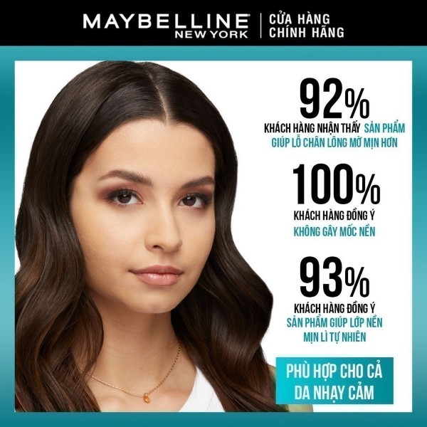 Ưu điểm nổi bật phấn phủ kiềm dầu SPF32 PA+++ Maybelline New York Fit Me Compact 6