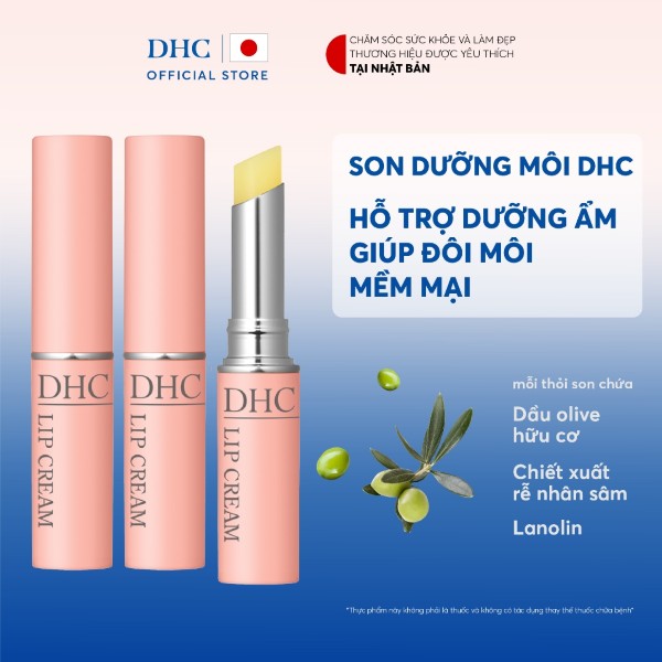 Thành phần son dưỡng DHC Lip Cream