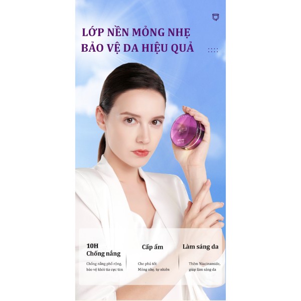 Tạo lớp nền mỏng nhẹ, bảo vệ da hiệu quả