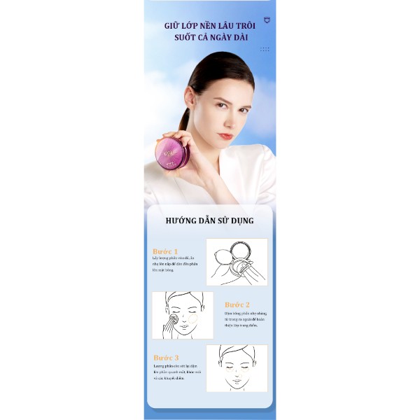 Hướng dẫn sử dụng Cushion HEXZE 12g