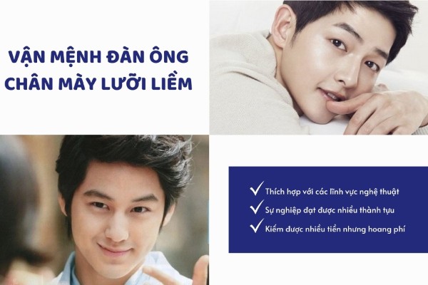 Đàn ông lông mày lưỡi liềm thường kiếm tiền giỏi nhưng lại rất hoang phí