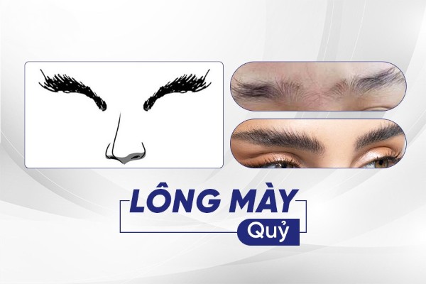 Lông mày quỷ là tướng mày xấu hay tốt? Làm sao để thay đổi?