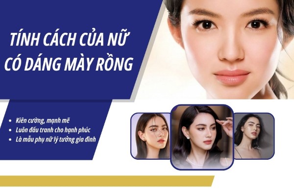 Phụ nữ sở hữu lông mày hình rồng là hình mẫu lý tưởng của nhiều chàng trai
