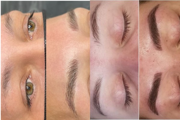 Phun xăm hoặc điêu khắc chân mày