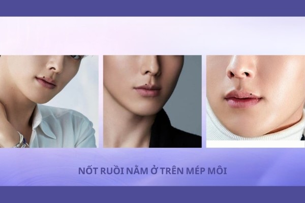 Nốt ruồi ở trên mép môi – Người nói nhiều, không khéo léo