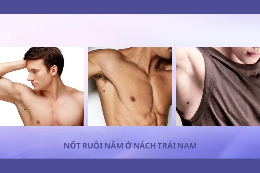 Nốt ruồi ở vùng nách trái của nam giới – Người đam mê sự nghiệp