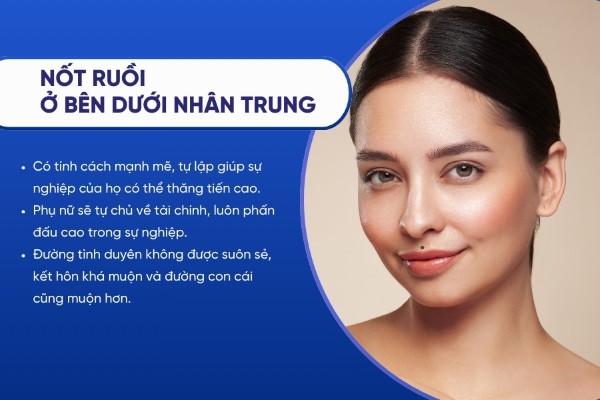 Những người sở hữu nốt ruồi này, đặc biệt là phụ nữ, thường rất tự chủ về tài chính 