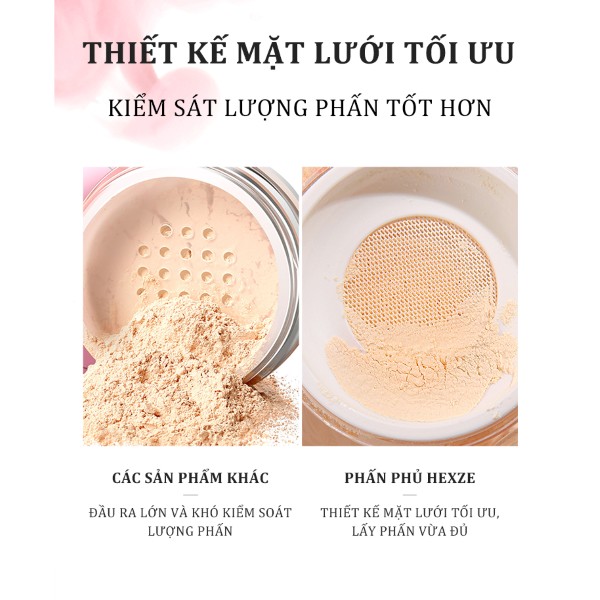 Đặc điểm nổi bật của phấn phủ bột HEXZE