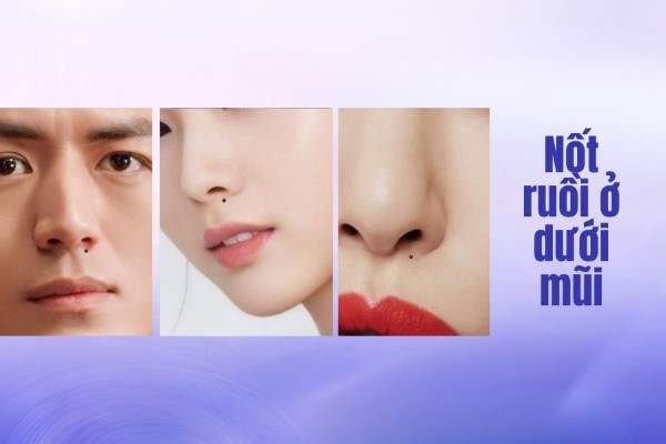 Nốt ruồi dưới mũi, gần nhân trung – Cuộc sống không viên mãn