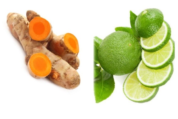 Nghệ và chanh được biết đến là hai nguyên liệu làm đẹp da lành tính và an toàn