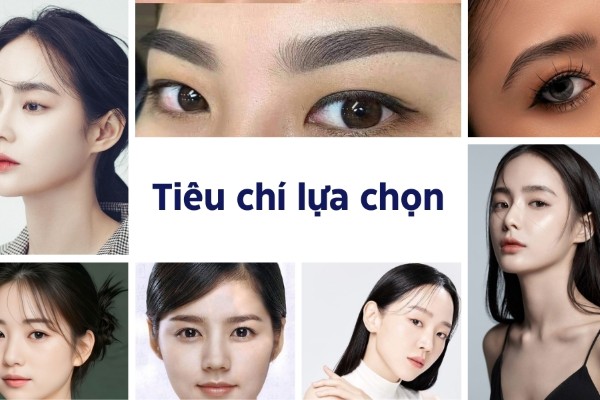 Người mặt tròn hợp với kiểu lông mày nào?