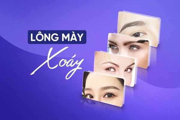 Dáng lông mày xoáy ở đuôi được cho là dáng mày kém may mắn, cần được cải thiện