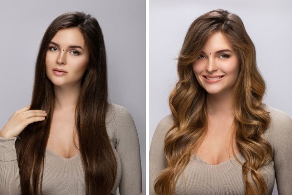 Thay đổi kiểu tóc để hạn chế những ảnh hưởng không tốt từ vị trí nốt ruồi ở sơn căn