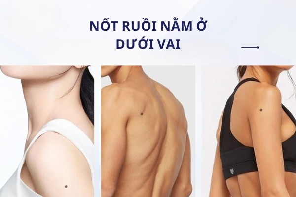 Nốt ruồi nằm ở dưới vai – Làm lụng cực khổ, đổi lại gia đình hạnh phúc