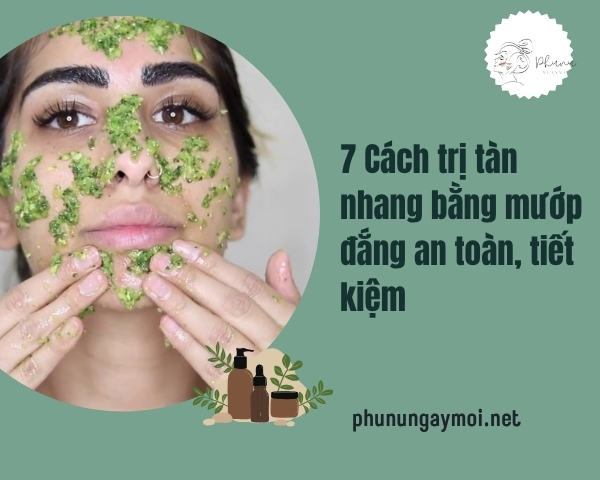 Cách trị tàn nhang bằng mướp đắng