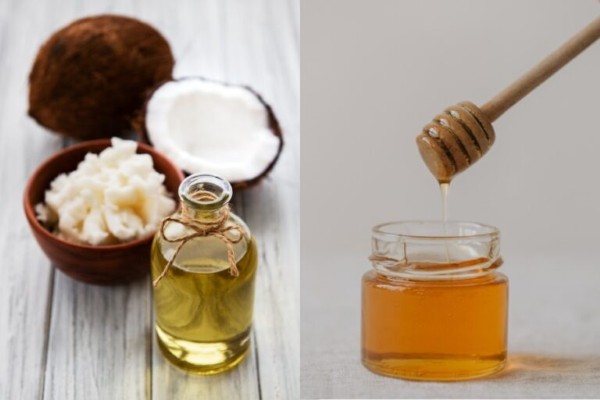 Kết hợp dầu dừa và mật ong khử thâm, làm hồng môi Kết hợp dầu dừa và mật ong khử thâm, làm hồng môi
