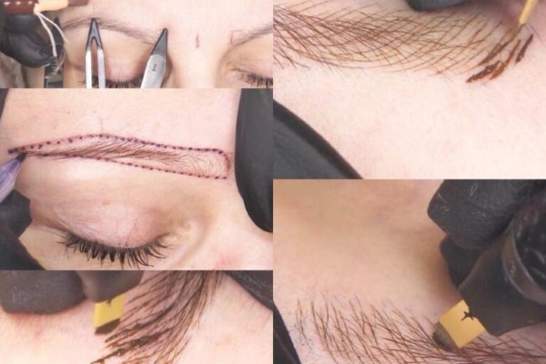 Phun xăm/điêu khắc giúp tạo dáng lông mày hoàn hảo và nhanh chóng