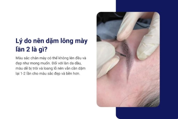 Điêu khắc lông mày có cần dặm lại không? Điêu khắc lông mày có cần dặm lại không?