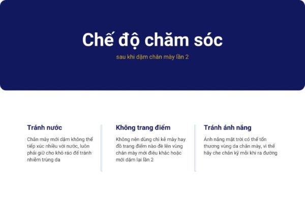 Cách chăm sóc chân mày sau khi phun và sau khi dặm lại lông mày lần 2 Cách chăm sóc chân mày sau khi phun và sau khi dặm lại lông mày lần 2