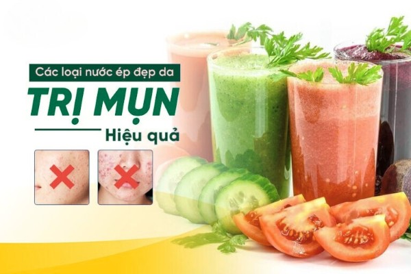 11 loại nước ép đẹp da trị mụn giúp lấy lại làn da mịn màng 11 loại nước ép đẹp da trị mụn giúp lấy lại làn da mịn màng